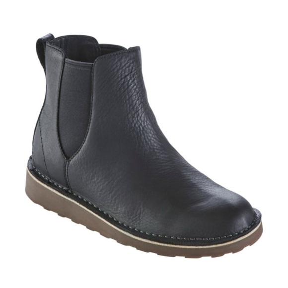 L.L. Bean Stonington Black Ankle Chelsea Boots - Picture 1 of 14